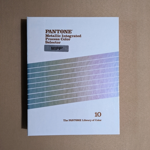 Pantone Metallic Integrated Process Color Selector 10 (1990) - Picture 1 of 6